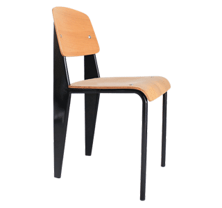 Jean Prouve, replica, modern, dining chair, french-like