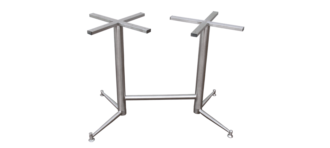 Roundo-Twin bar leaner small
