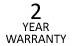 warranty 2yr2 - Trumpet Table Base 43