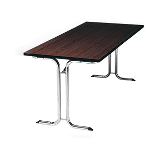 deluxe rectangle folding table, movable, modern, easy, storage