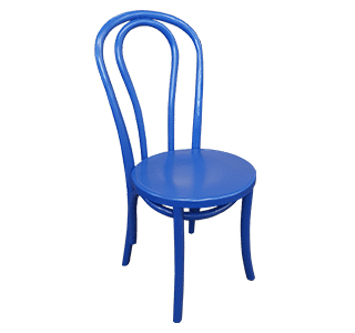 painted chair, bentwood