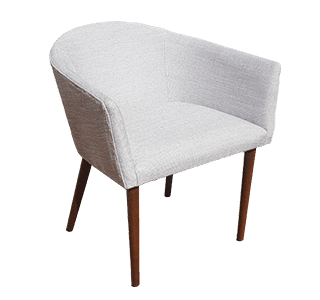 kylie chair, nz made, upholstered, leisure, commercial